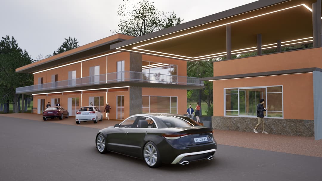 Comercial Quinta das Palmeiras — architecture project by Rechdan Arquitetura