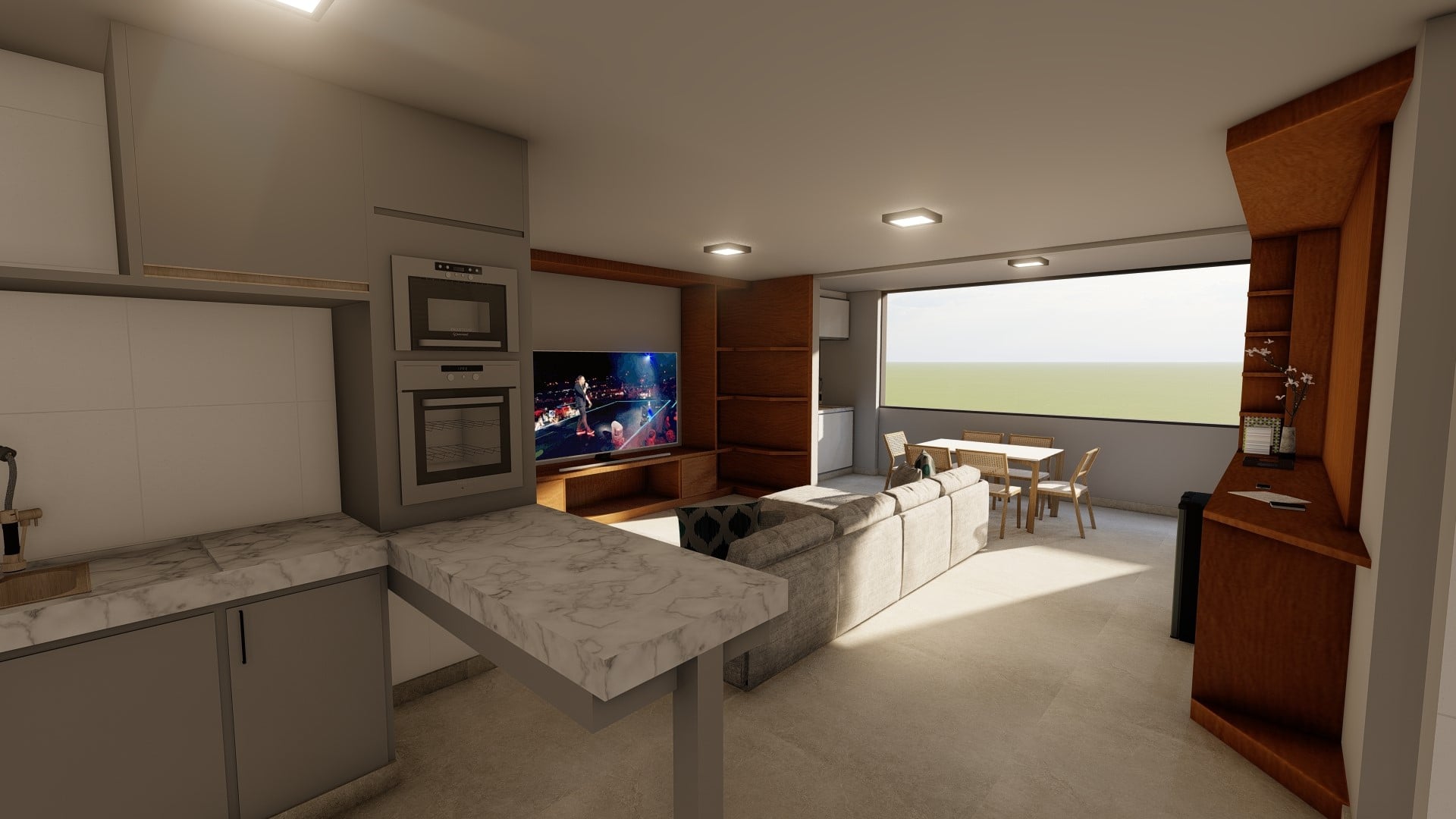 Apartamento Lucca Taubaté — projeto de arquitetura da Rechdan Arquitetura