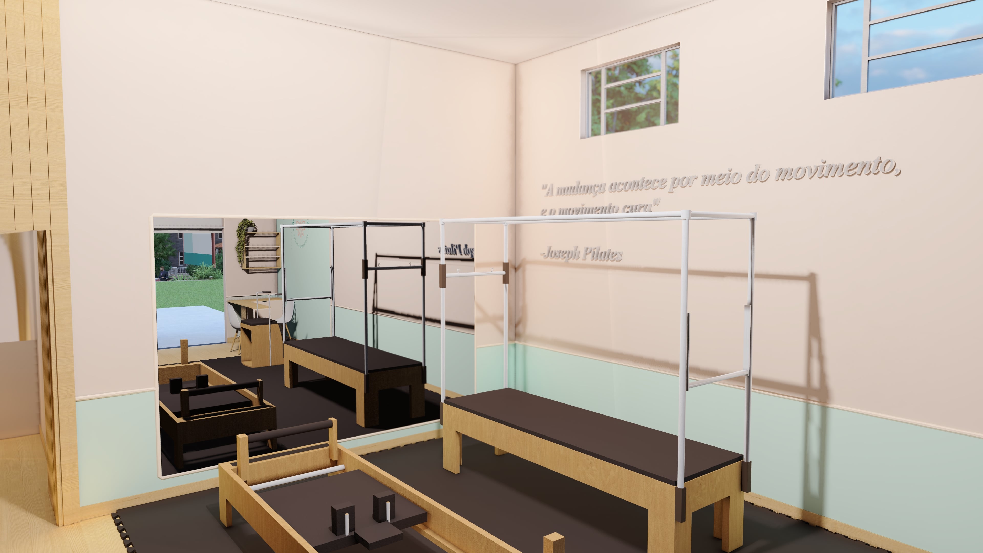 Projeto Regenerar Estudio De Pilates — architecture project by Rechdan Arquitetura