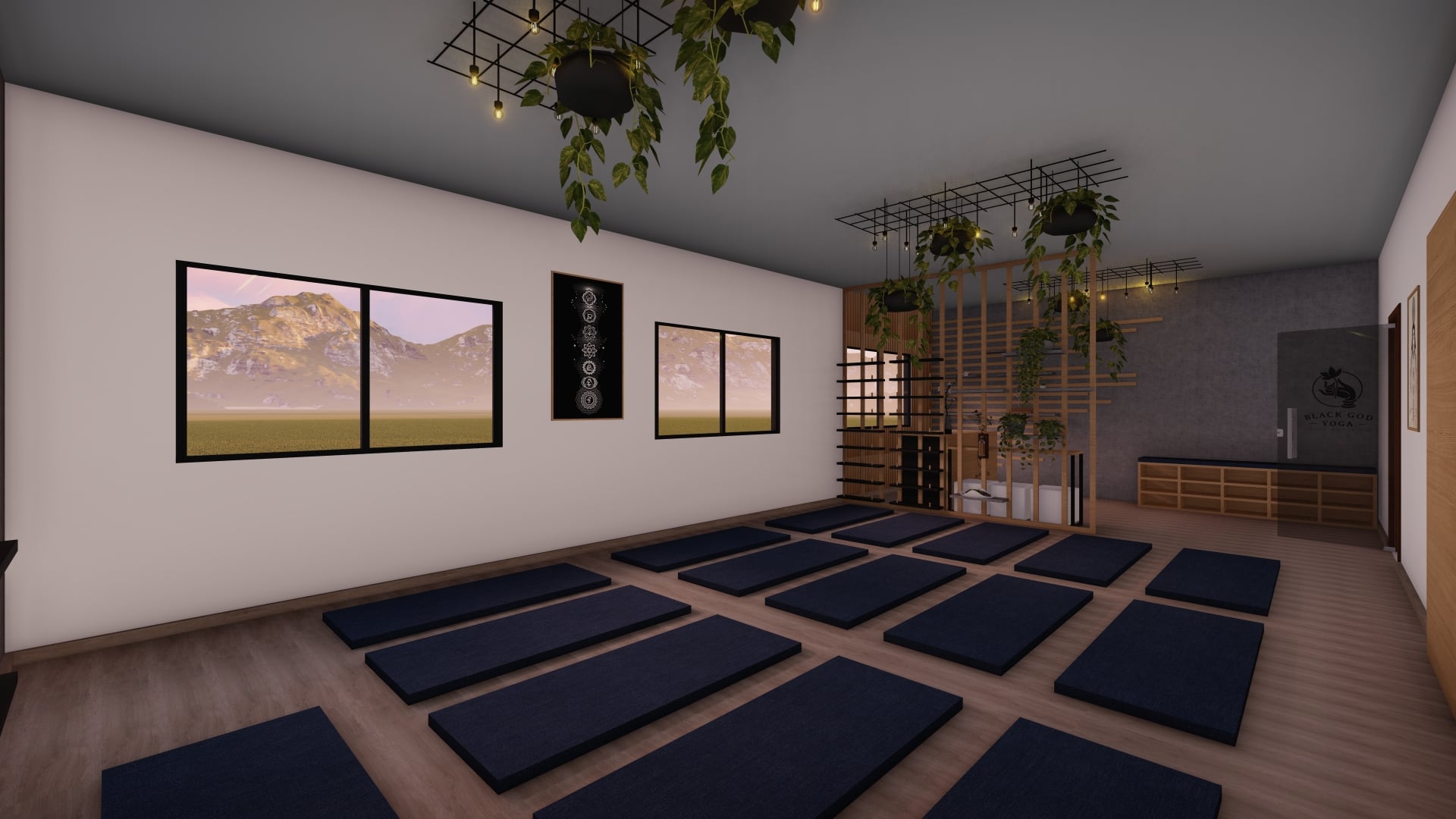 Black God Yoga — projeto de arquitetura da Rechdan Arquitetura