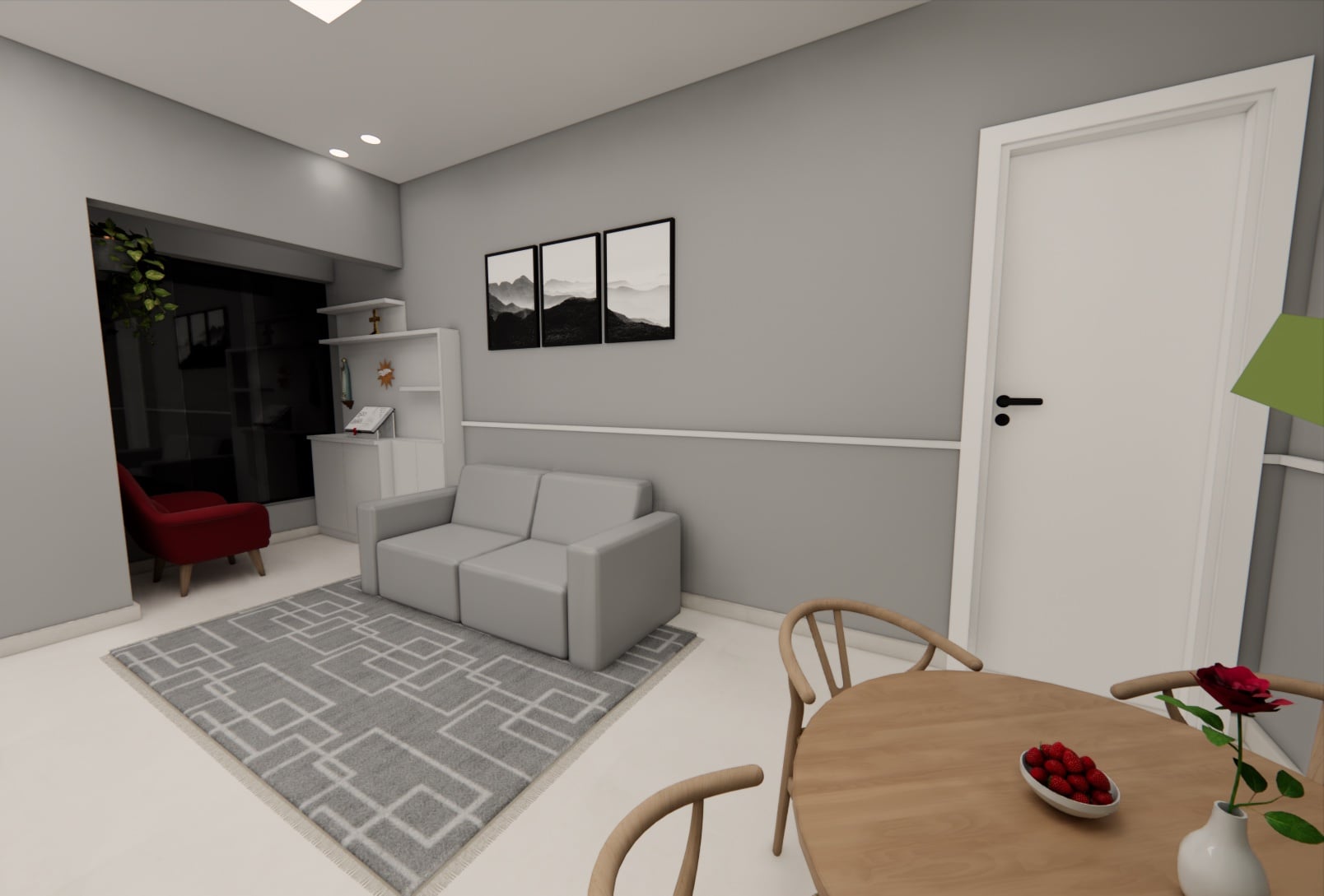 Apartamento Harmonia — projeto de arquitetura da Rechdan Arquitetura