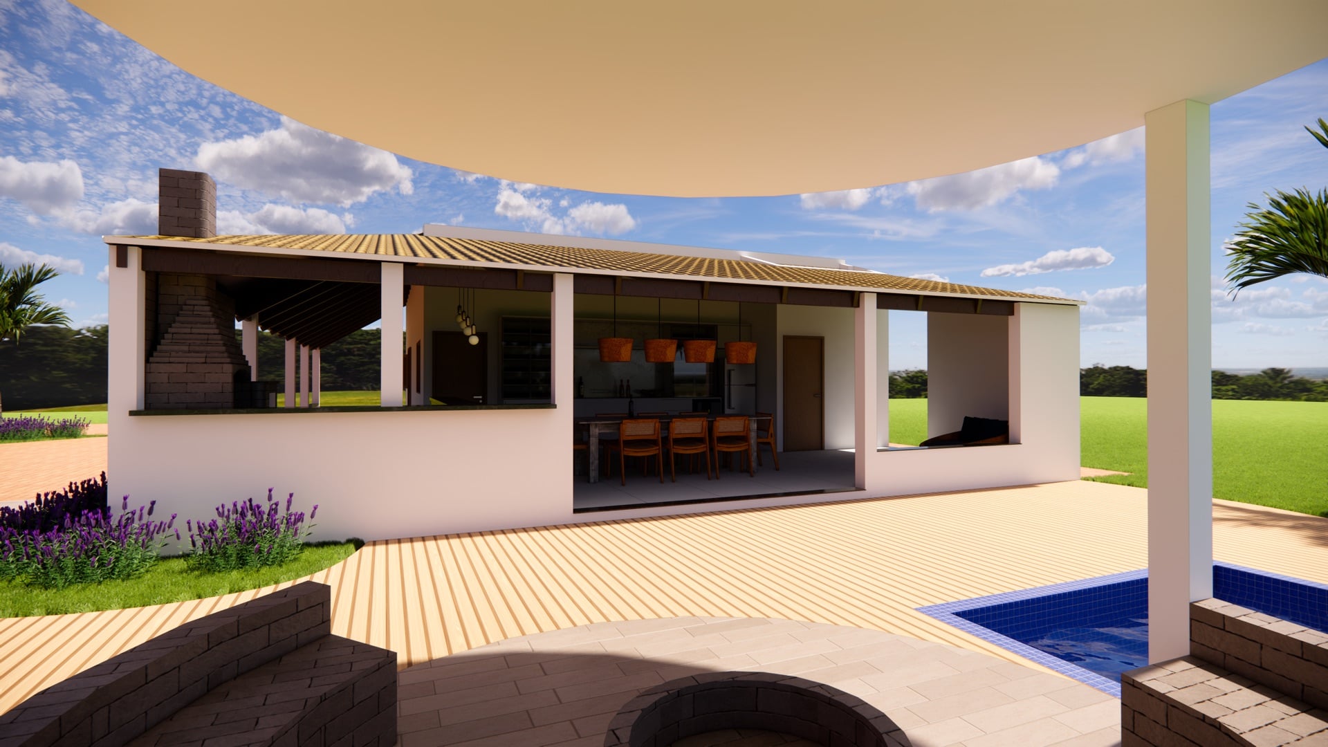 Rancho Bicalho — architecture project by Rechdan Arquitetura