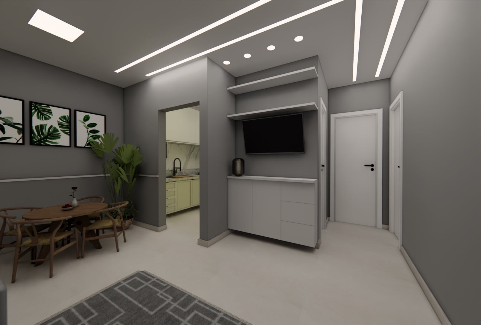 Apartamento Harmonia — projeto de arquitetura da Rechdan Arquitetura