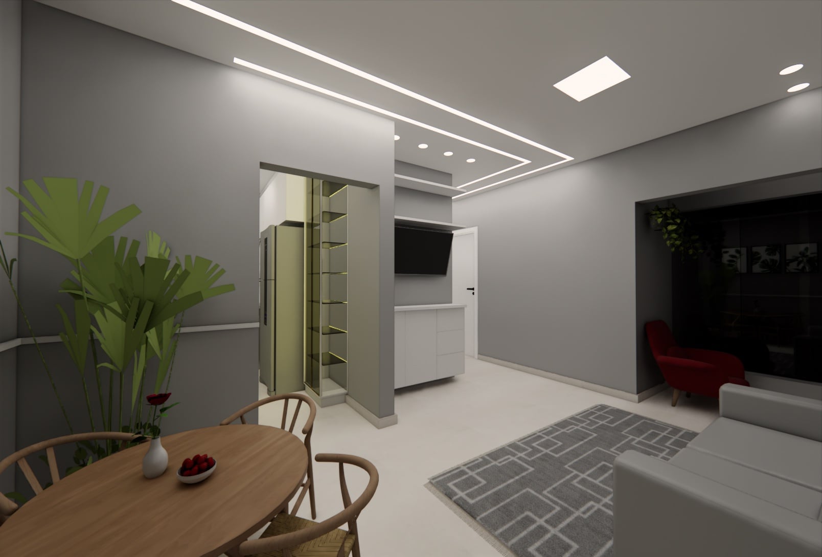 Apartamento Harmonia — projeto de arquitetura da Rechdan Arquitetura
