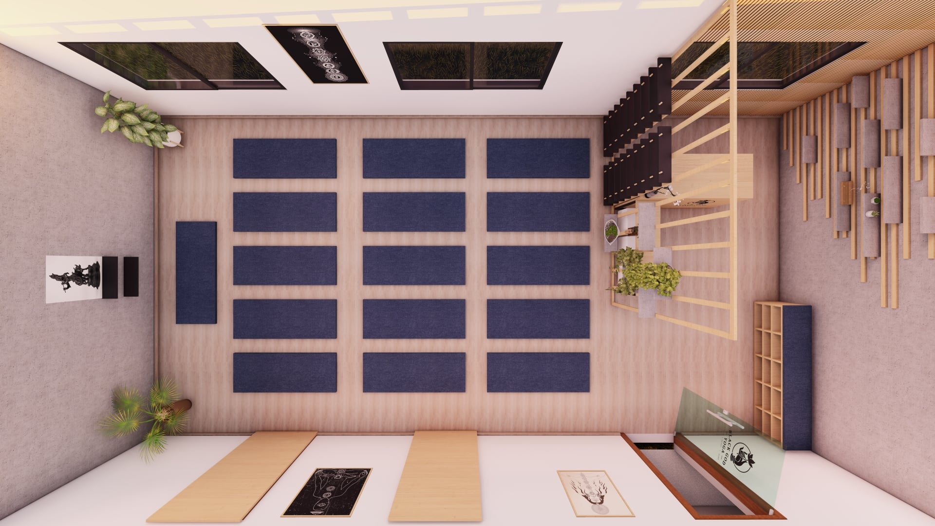 Black God Yoga — projeto de arquitetura da Rechdan Arquitetura