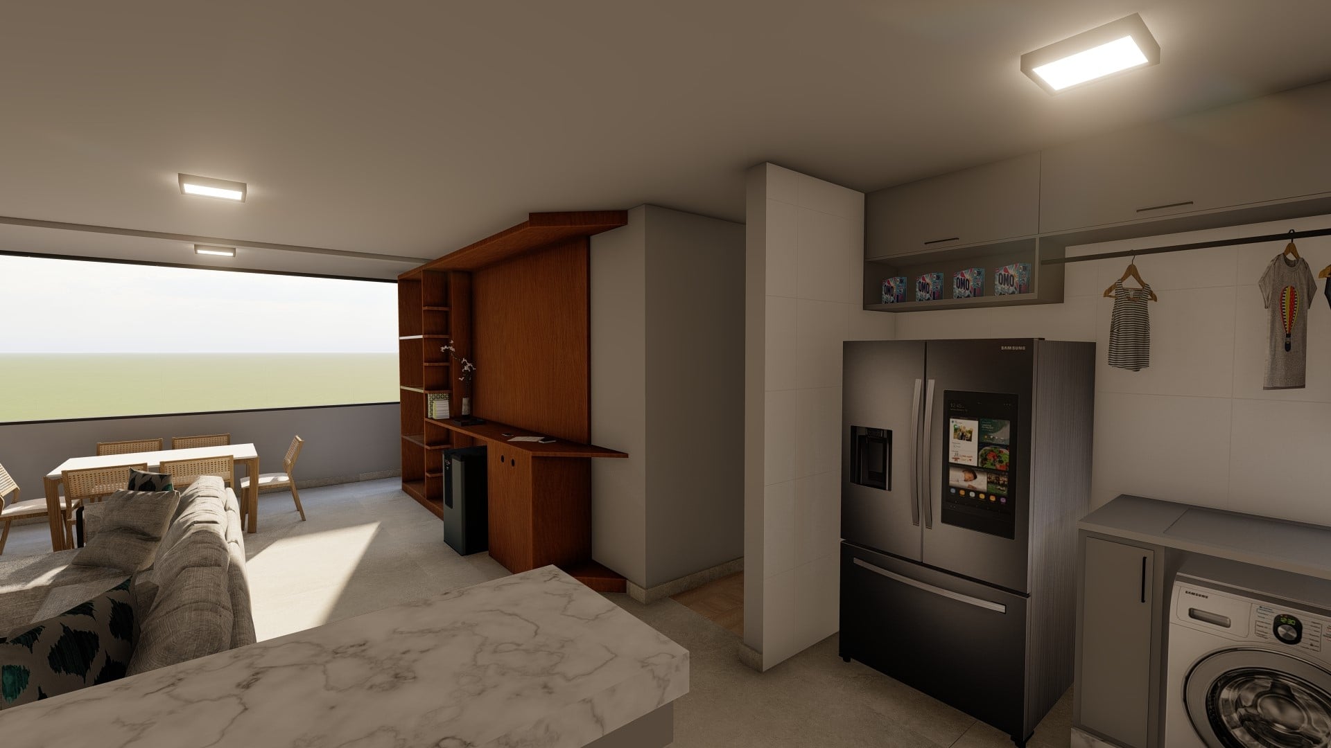 Apartamento Lucca Taubaté — projeto de arquitetura da Rechdan Arquitetura