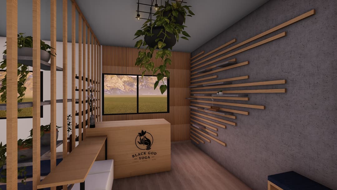 Black God Yoga — architecture project by Rechdan Arquitetura