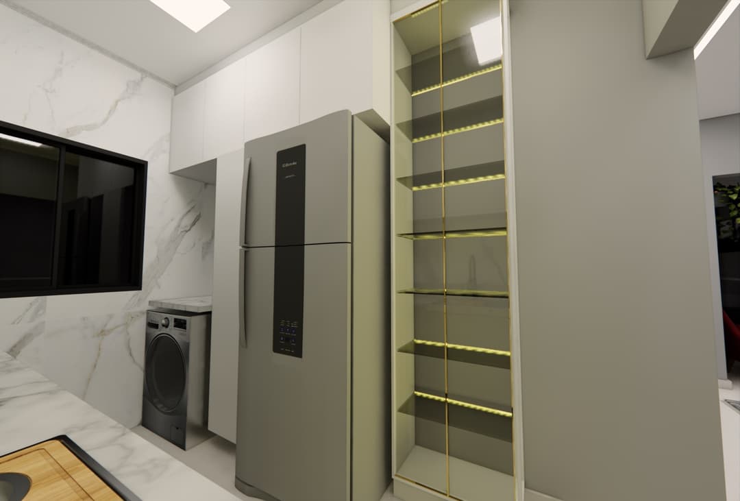 Apartamento Harmonia — projeto de arquitetura da Rechdan Arquitetura