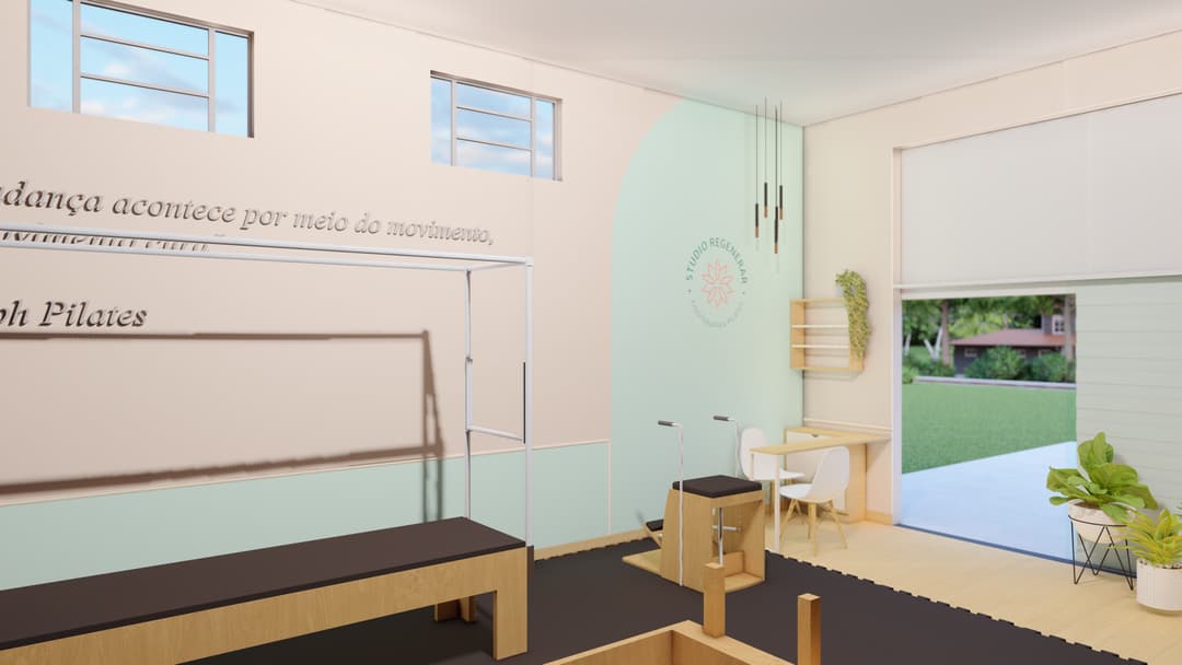 Projeto Regenerar Estudio De Pilates — architecture project by Rechdan Arquitetura