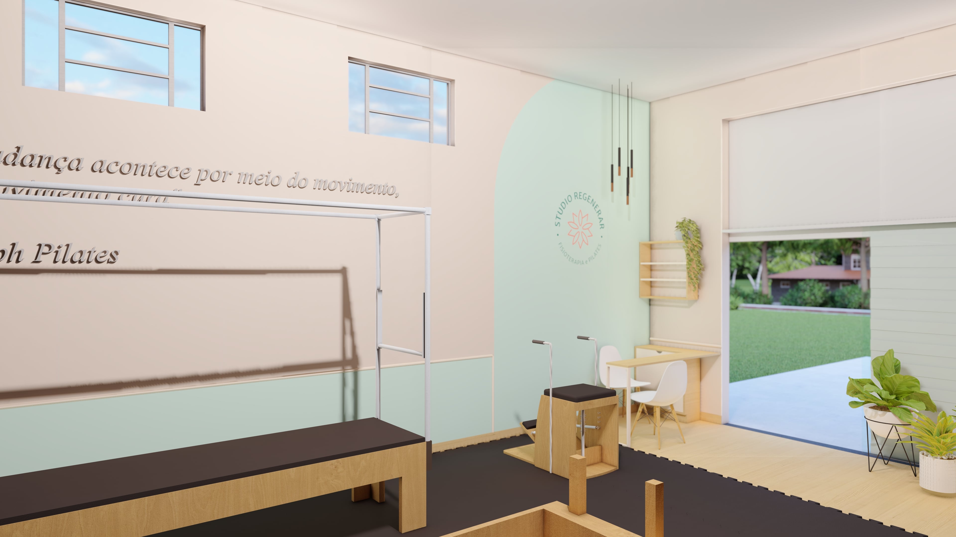 Projeto Regenerar Estudio De Pilates — architecture project by Rechdan Arquitetura