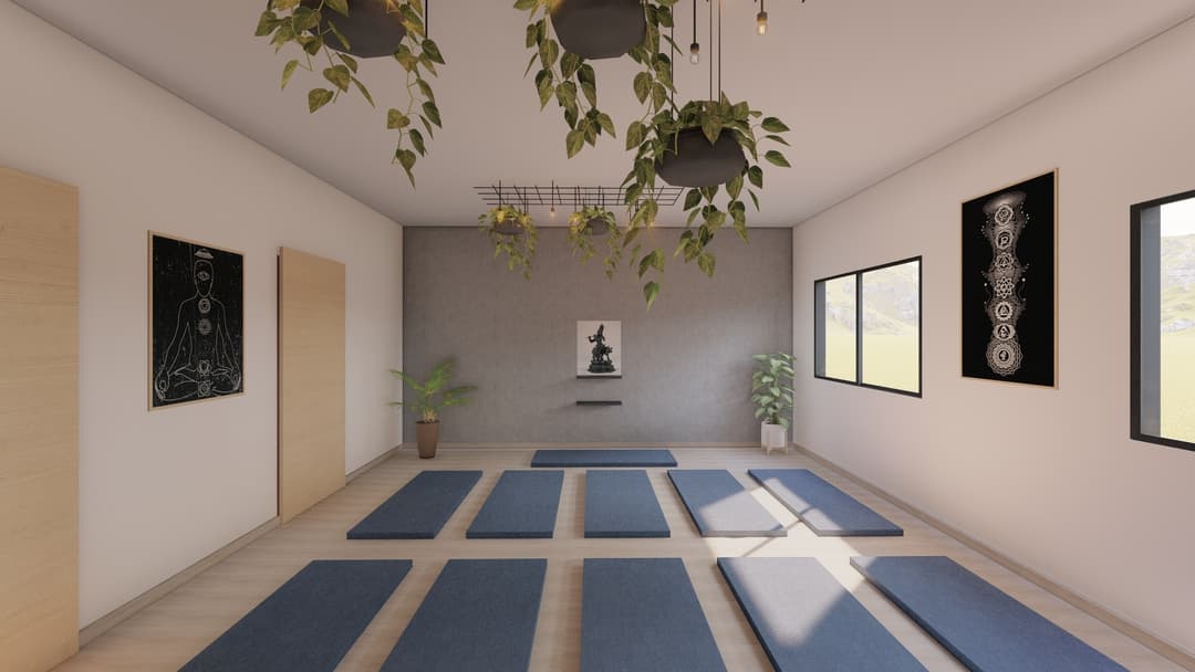 Black God Yoga — projeto de arquitetura da Rechdan Arquitetura