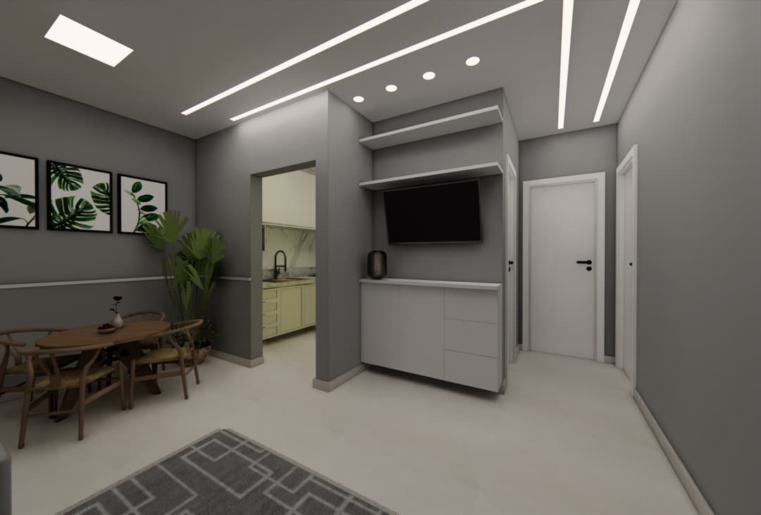 Apartamento Harmonia — projeto de arquitetura da Rechdan Arquitetura