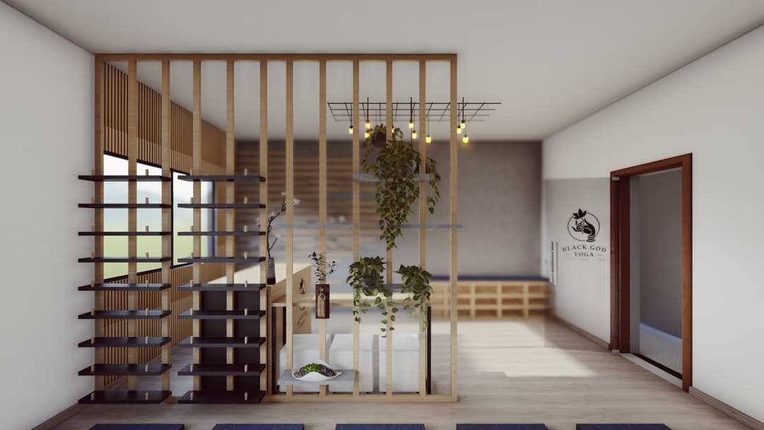 Black God Yoga — projeto de arquitetura da Rechdan Arquitetura