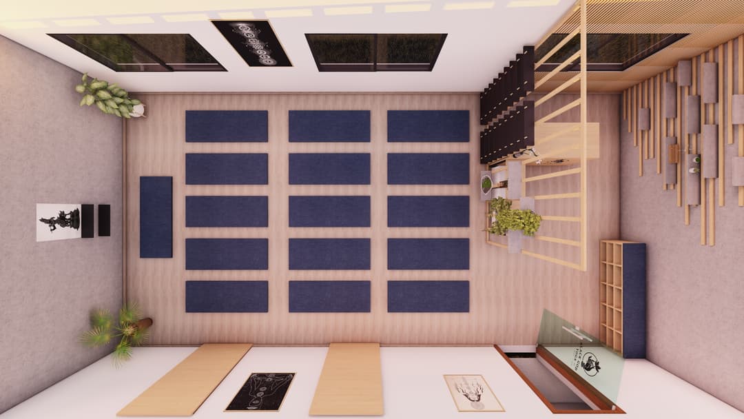 Black God Yoga — projeto de arquitetura da Rechdan Arquitetura